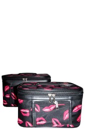 2 Pc Cosmetic Cases-PBC02-503-BK